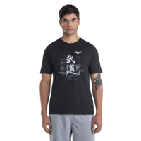 Camiseta Manga Curta Mizuno Stamp 2 Masculina P Preto