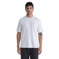 Camiseta Casual Mizuno Logo Masculina P Branco