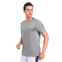 Camiseta de Treino Masculina Mizuno Spark 2 P Cinza
