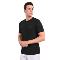 Camiseta de Corrida Masculina Mizuno Nirvana New P Preto