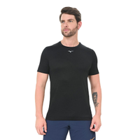 Camiseta de Treino Masculina Mizuno Core P Preto