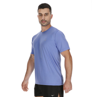 Camiseta de Treino Masculina Mizuno Run Spark 2 P Azul