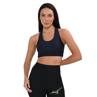 Top de Treino Mizuno Sportwear Feminino GG Azul
