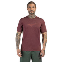 Camiseta de Treino Masculina Mizuno Lifestyle G Roxo