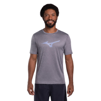 Camiseta de Corrida Mizuno Run Spark Mescla P Azul