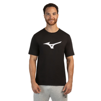 Camiseta Masculina Mizuno Basic Big P Preto