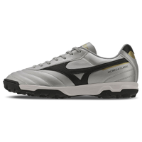 Chuteira Society Mizuno Morelia Classic AS 43 Prata