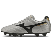 Chuteira de Campo Mizuno Morelia Club MD 39 Prata
