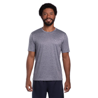 Camiseta de Corrida Masculina Mizuno Run Spark 2 Mescla EG Azul