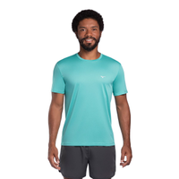 Camiseta de Corrida Masculina Mizuno Nirvana New G Azul
