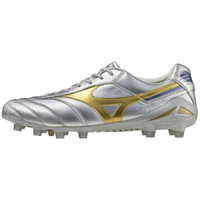 Chuteira de Campo Mizuno Morelia DNA Japan 40 Prata