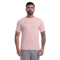 Camiseta Mizuno Big Logo Masculina M Rosa