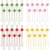 10Pcs Colorful Chinese Knots Polyester Chinese Knots Fortune Tassels For New Year's Gifts Spring Festival DIY Crafts Decoration