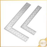 Mini Right Angle Ruler Measuring Layout Tool Stainless Steel Square 90 Turning Ruler Precision For Building Framing Gauges