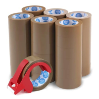 Packaging Tape 3 inch Wide 110 Yards Heavy Duty - 24 Rolls Brown Shipping Tape for Packing, Strong Adhesive Carton Sealing Tape