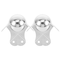 2Pcs Alloy Corner Edge Protectors Thick Solid Metal Ball Corner Protectors for Flight Cabinets Aviation Boxes Furniture Edge
