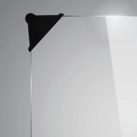 100Pcs Triangle Corner Guards Plastic Protective Bumper for Glass Mirrors Sheets Shelf Table Edge Safety Packaging Trim