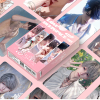 55Pcs/Set Game Love And Deepspace Laser Lomo Card Sylus Zayne Rafayel Xavier Caleb Game Characters Photo Cards Christmas Gift