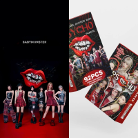55/92PCS Kpop Hot Girl Group BABYMONSTER New Album "PSYCHO" Photocards RUKA AHYEON RORA PHARITA Lomo Cards Album Fans Gifts