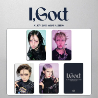 4Pcs/Set Kpop Idol Boy XLOV New Album《I,God》 High Quality Photocards WUMUTI RUI HYUN HD Printd Lomo Cards Fans Collection Gift