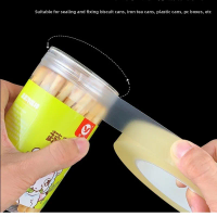 1PC Scotch Tape PVC Non-marking Tape Tinplate Box Tin Can Edge Sealing Biscuit Box Sealing Food Sealing Tape