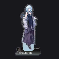 Wuthering Waves Game Acrylic Cork Boards Figure The Shorekeeper Camellya Rover Model Keychain Display High Beauty Plaque
