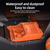 2025 For AEOLUS L7 Center Console Below Storage Box Central Control Organizer Mat Car Interior Silicone