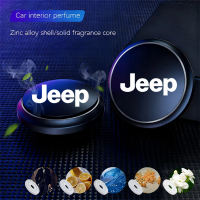 Car Air Freshener UFO Shape Solid Perfume Aroma Accessories For Jeep Renegade Compass Grand Cherokee Wrangler Valve Core