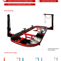 3D Measuring System Car Bench Auto Frame Machine Auto Body Equipment Manganese Steel Puller Hongtech HOT-9100 Pulling Towers