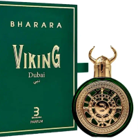 Bharara Viking Dubai Spicy Amber Mens Cologne Long-Lasting Warm Scent for Daily Wear & Seasonal Holiday Gifting, Single
