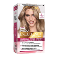 Tintura Imédia Excellence 8.1 Louro Sueco 47g