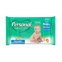 Toalhas Umedecidas Personal - 12 Pacotes com 50 Toalhas - Total 600 Toalhas