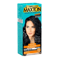 Tintura Maxton Kit Prático 1.7, Preto Azulado
