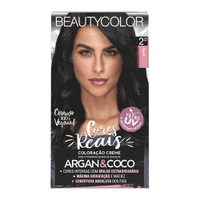 Tintura Beauty Color Creme Kit 2.0 Preto