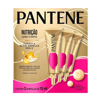 Ampola Pantene Creme de Tratamento PRO-V Pearl Nutrição 15ml Embalagem com 3 Unidades