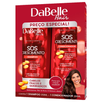 Shampoo 250ml + Condicionador Dabelle SOS Crescimento 200ml