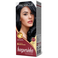 Tintura Probelle Burguesinha Tonalizante 1.11 Preto Azulado 50ml