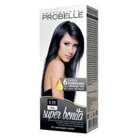 Tintura Probelle Super Bonita 1.11 Preto Azulado 50ml