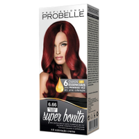Tintura Probelle Super Bonita 6.66 Loiro Escuro Vermelho Intenso 50ml