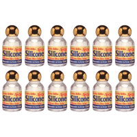 Reparador de Pontas Niely Gold Silicone Extra Brilho 35ml Embalagem com 12 Unidades