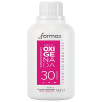 Água Oxigenada Farmax Cremosa 30 Volumes 90ml Embalagem c/ 12 Unidades