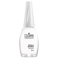 Esmalte Colorama Cremoso Pétalas Brancas Avulso 8ml