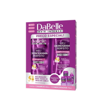 Kit DaBelle Hair Intense Meu Cronograma Perfeito - Shampoo 250ml + Condicionador 175ml
