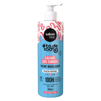Creme Modelador Salon Line Cachos dos Sonhos Fixação Natural 500ml