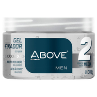 Gel Fixador Above Brilho Molhado Incolor Ação Média 300g