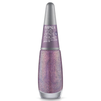 Esmalte Impala Viva, Ame e Brilhe Glitter, Ostente seu Poder - Blister, 7,5ml