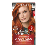 Tintura Beauty Color Creme Kit 76.44 Ruivo Absoluto