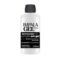 Removedor de Esmalte Impala Gel Plus 100ml - Embalagem com 12 Unidades