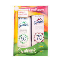 Protetor Red Apple Summer FPS50 125ml + Protetor Facial FPS70 60g