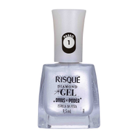 Esmalte Risqué Metalizado Dimond Gel Estrela da Festa Avulso 9,5ml